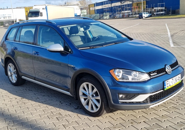 Volkswagen Golf cena 46900 przebieg: 220000, rok produkcji 2017 z Łódź małe 631